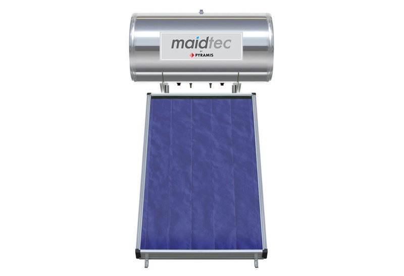 Pyramis Maidtec Ηλιακός Θερμοσίφωνας Διπλής Ενέργειας 160 2m² Ταράτσας