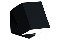 Απλίκα Εξωτερικού Χώρου Adjustable Quadro Viokef LED Μαύρη