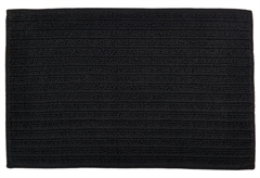 Χαλάκι Μπάνιου Rainbow Olivia 80x50cm Ανθρακί