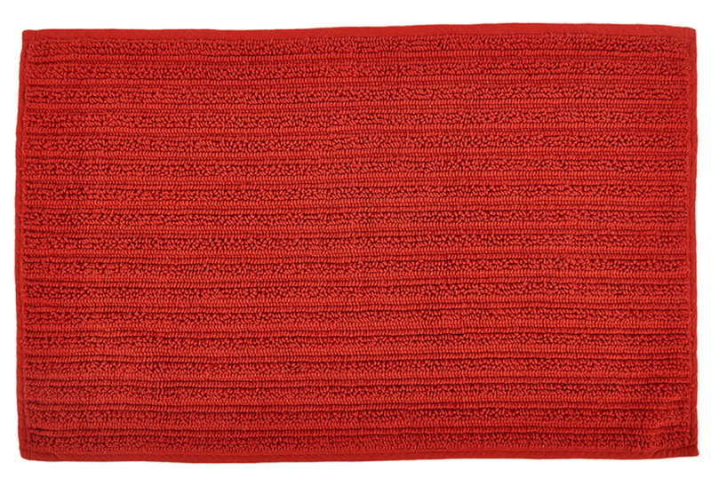 Χαλάκι Μπάνιου Rainbow Nadia 80x50cm Κεραμιδί
