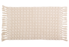 Χαλάκι Μπάνιου Rainbow Nadia 80x50cm Κρεμ