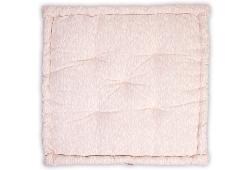 JBY Creation Μαξιλάρι Δαπέδου Μ60xΠ60xΥ8cm Ροζ