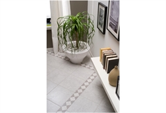 Πλακάκι Δαπέδου Κεραμικό Stella 34x34cm Γκρι