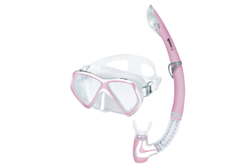 Mares Pirate Σετ Μάσκα Κολύμβησης Pink