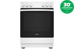 Indesit IS67V5KCW/E Κουζίνα Κεραμική