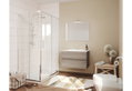 Έπιπλο Μπάνιου με Καθρέπτη Savini Due Easy Rovere 80cm Μπεζ