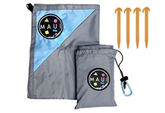Maui & Sons Ψάθα Παραλίας 190x140cm Γκρι