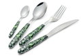 EME You&Me Vero Sublimato Σετ Μαχαιροπήρουνα με Πλαστική Λαβή Icon Green 16 Τεμάχια