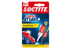 Loctite Κόλλα Στιγμής Super Attack All Plastics 2g & 4ml