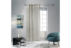 Κουρτίνα Pierre Cardin Merino 270x140cm Εκρού με Τρουκς