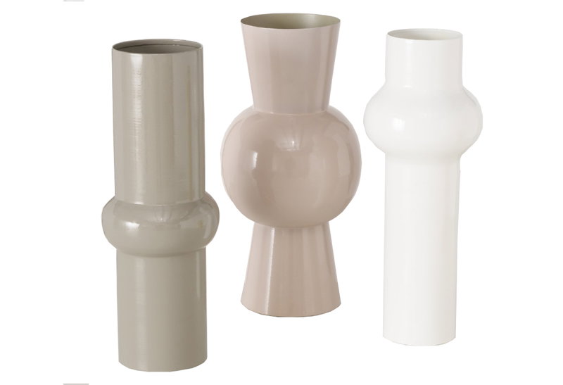 Boltze Βάζο Varnjo 30x16cm σε 3 Σχέδια