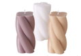 Boltze Κερί Twist 14x7cm σε 3 Αποχρώσεις