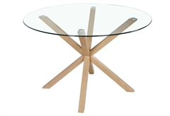 Τραπέζι Liberta Natura Φ120x75cm Σονόμα