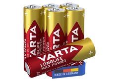 Varta Longlife Max Power Μπαταρία AA 6 Τεμάχια