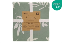 Σεντόνι Διπλό Ionion Cosy Leaf 260x240cm