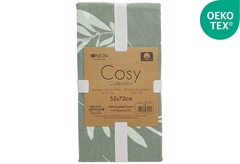 Σετ Μαξιλαροθήκες Ionion Cosy 72x52cm Leaf 2τμχ