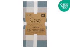 Σετ Μαξιλαροθήκες Ionion Cosy 72x52cm Chess 2τμχ