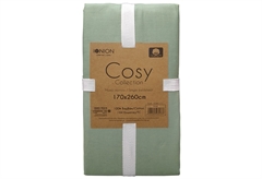 Σεντόνι Μονό Ionion Cosy Olive 260x170cm