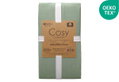 Σεντόνι Διπλό Ionion Cosy Olive με Λάστιχο Μ200xΠ160xΥ35cm