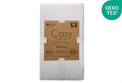 Σετ Μαξιλαροθήκες Ionion Cosy 72x52cm Off White 2τμχ