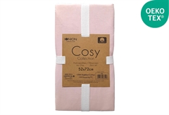 Σετ Μαξιλαροθήκες Ionion Cosy 72x52cm Pink 2τμχ