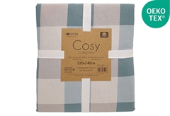 Παπλωματόθήκη Διπλή Ionion Cosy Chess 240x220cm