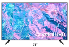 Samsung UE75CU7172 4K UHD Smart Τηλεόραση 75"