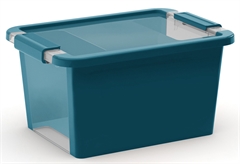 Curver BI-BOX Kis Πλαστικό  Κουτί Αποθήκευσης Petrol 36.5X26X19cm 11lt