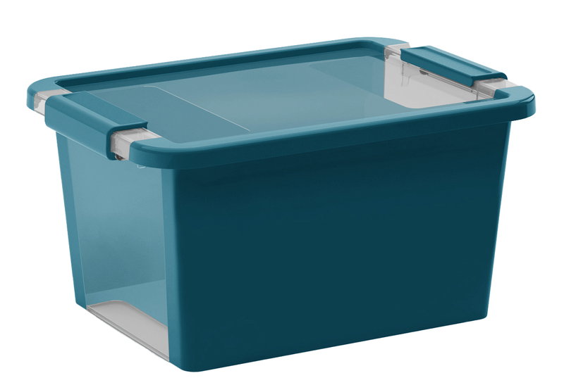 Κουτί Αποθήκευσης Πλαστικό Curver Bi-Box Kis M36.5xΠ26xY19cm 11lt Πετρόλ
