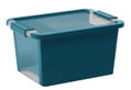 Κουτί Αποθήκευσης Πλαστικό Curver Bi-Box Kis M36.5xΠ26xY19cm 11lt Πετρόλ