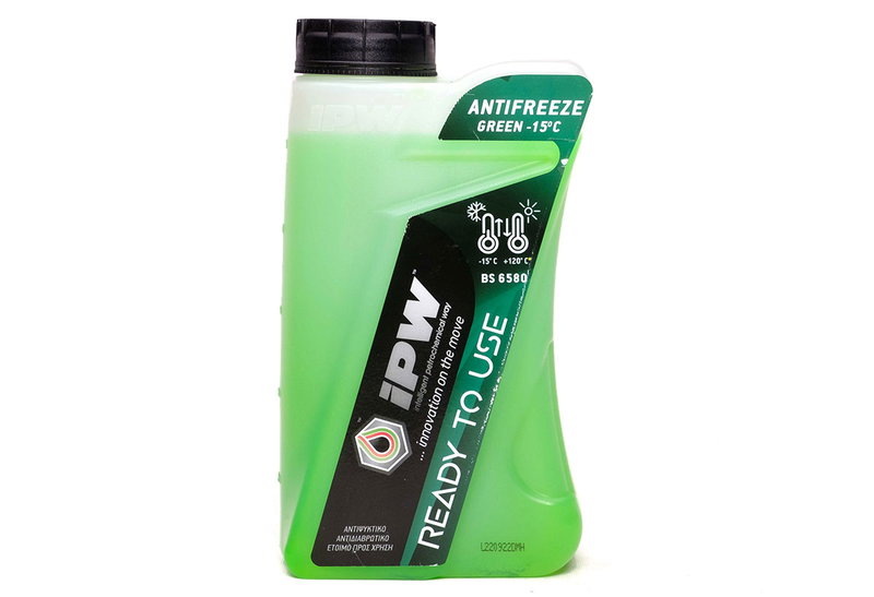 Αντιψυκτικό Αυτοκινήτου IPW Green -15°C 1lt