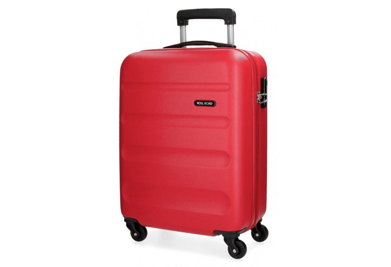 Βαλίτσα Καμπίνας Roll Road Joumma Flex Μ38xΠ20xY55cm Κόκκινο