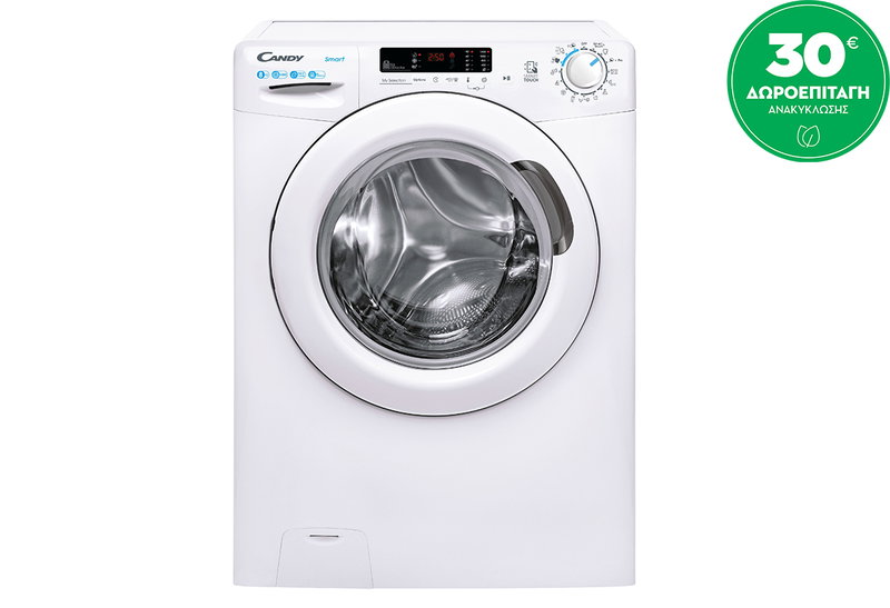 Candy CS 1482DW4/1-S Πλυντήριο Ρούχων 8kg