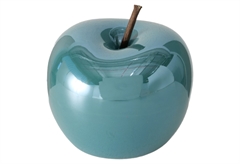 Boltze Διακοσμητικό Μήλο Perly Υ8xΦ.7cm Μπλέ