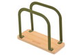 Estia Home Art Χαρτοπετσετοθήκη Όρθια Bamboo Essentials με Ατσάλι Λαδί