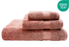 Σετ Πετσέτες Χεριών Ionion Arya με γραφή Braille 3τμχ Pink