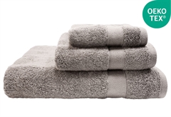 Πετσέτα Σώματος Ionion Arya με γραφή Braille 150x80cm Silver