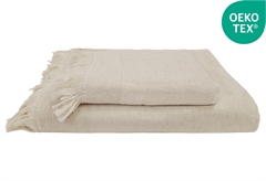 Πετσέτα Προσώπου Ionion Linen 90x50cm Neutral