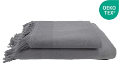 Πετσέτα Προσώπου Ionion Linen Μ90xΠ50cm Grey