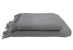 Πετσέτα Σώματος Ionion Linen 150x80cm Grey