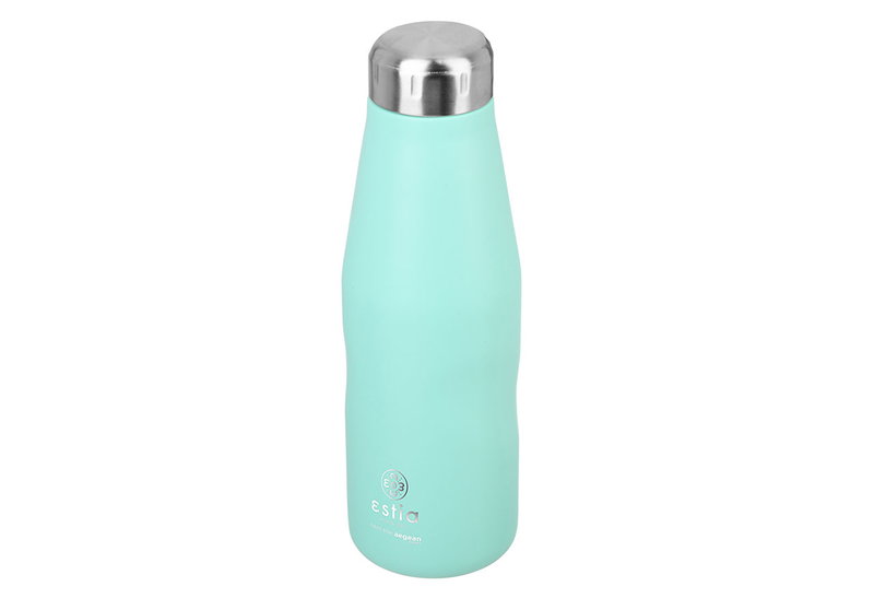 Μπουκάλι Θερμός Estia Home Art Save the Aegean 500ml Πράσινο