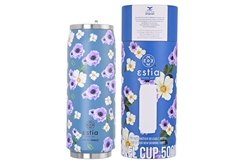 Ποτήρι Θερμός Estia Home Art Save the Aegean 500ml Garden Blue