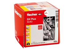 Βύσμα Fischer SX Plus 8x40mm 100 Τεμάχια