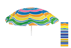 Ομπρέλα Θαλάσσης Colors με Εξαερισμό Φ.170cm σε Διάφορες Αποχρώσεις