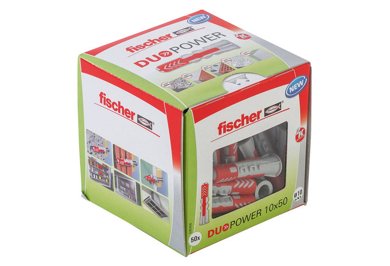 Βύσμα Fischer Duopower 10x50mm 50 Τεμάχια