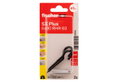 Σετ Βύσμα 6x30mm και Βιδόγαντζος 4x63mm Fisher SX Plus 2τμχ Μαύρος