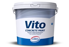 Vitex Vito Concrete Τσιμεντόχρωμα Νερού Ανθρακί 9L