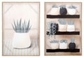 Ostaria Καμβάς Plant Lover 50x70cm σε 2 Σχέδια