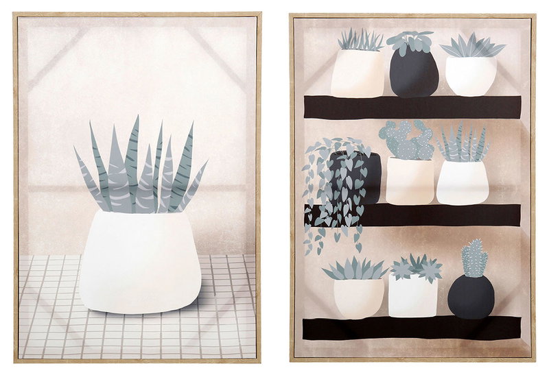 Ostaria Καμβάς Plant Lover 50x70cm σε 2 Σχέδια