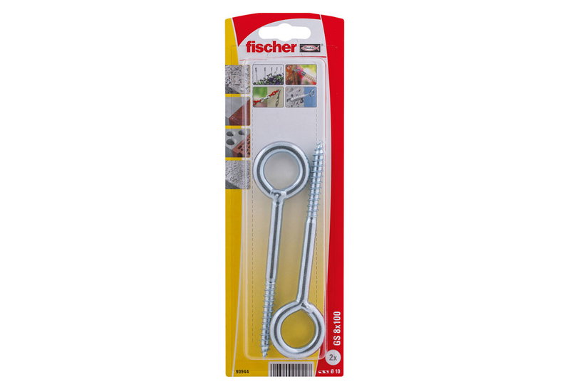Βιδοθηλιά Fischer 8x100 Φ.22 2 Τεμάχια